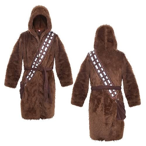 Star Wars Chewbacca Brown Fleece Bathrobe